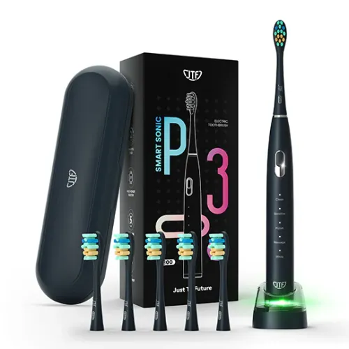JTF P300 Black Electric Toothbrush + pouzdro